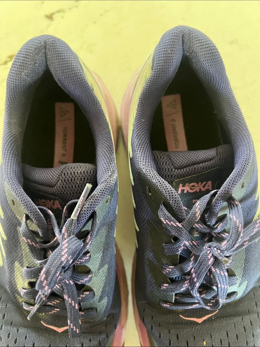 Hoka Torrent 3 Women's Running Shoes in purple and Pink. Size 8. Great shoes!
